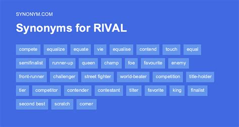 rival synonym|sibling rivalry synonym.